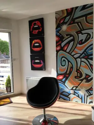 Coin salon dans l'établissement La Seine en couleurs