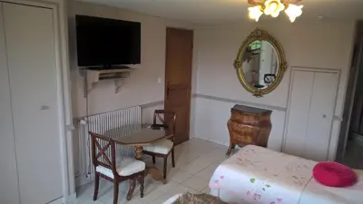 Télévision ou salle de divertissement dans l'établissement Chambres d'Hôtes Lambert Rouen