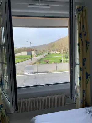 Vue générale sur la montagne ou vue sur la montagne depuis le B&B/chambre d'hôtes