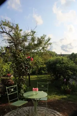 Jardin de l'établissement Belle Vue Terrasse