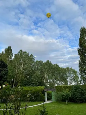 Jardin de l'établissement L'Orée de Giverny