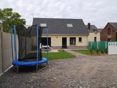 Aire de jeux pour enfants de l'établissement Gîte à la ferme du Bailly - Baie de Somme
