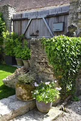 Jardin de l'établissement La grange de Chérence-Giverny