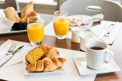 Nourriture dans l'hôtel ou à proximité