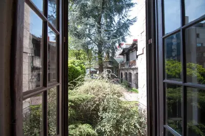 Jardin de l'établissement Studio Gare