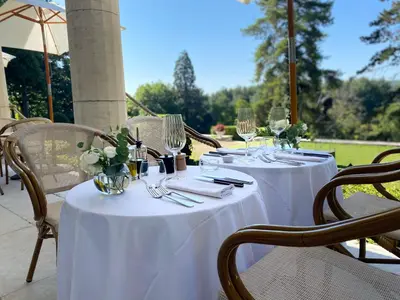 Jardin de l'établissement Domaine du Chesney