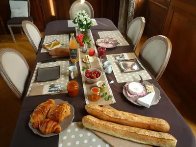 Nourriture dans le B&B/chambre d'hôtes ou à proximité