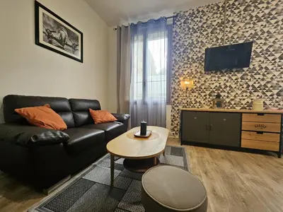 Télévision ou salle de divertissement dans l'établissement L'Atelier 9 - Hypercentre Rouen