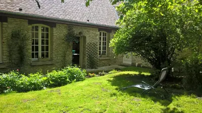 Jardin de l'établissement l'atelier