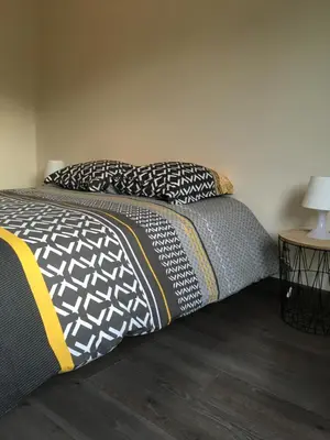 Un ou plusieurs lits dans un hébergement de l'établissement Duplex residence d'orléans