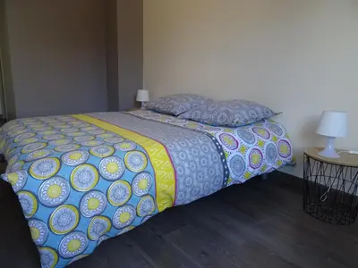 Un ou plusieurs lits dans un hébergement de l'établissement Duplex residence d'orléans
