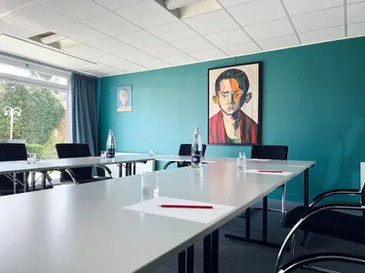Espace de conférence ou salle de réunion dans l'établissement Le Pré Saint Germain