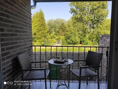 Balcon ou terrasse dans l'établissement LE CANGE