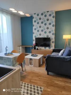 Télévision ou salle de divertissement dans l'établissement HORTILLON