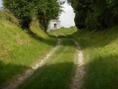 Paysage naturel près de la maison de vacances
