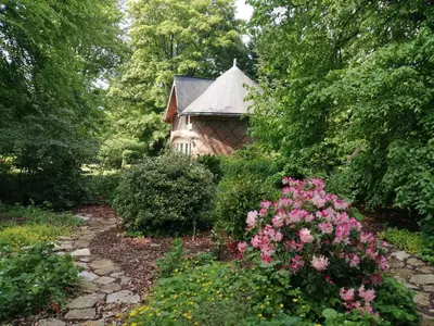 Jardin de l'établissement LE GITE DU COLOMBIER