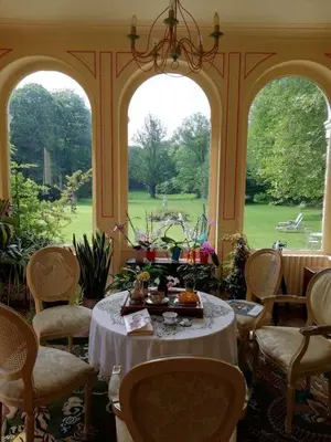 Jardin de l'établissement Château de la Bucaille - entier