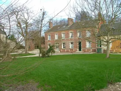 Jardin de l'établissement Chez Francine et Xavier