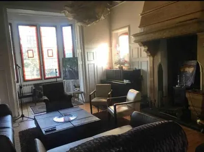 Coin salon dans l'établissement Le Manoir