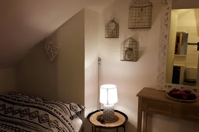 Un ou plusieurs lits dans un hébergement de l'établissement Le duplex Saint Gilles centre ville Baie de Somme