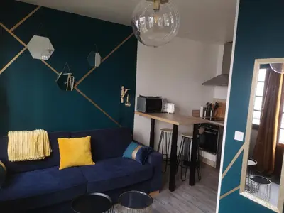 Coin salon dans l'établissement studi'home