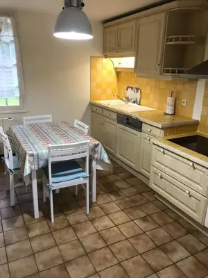 Cuisine ou kitchenette dans l'établissement Stella maris