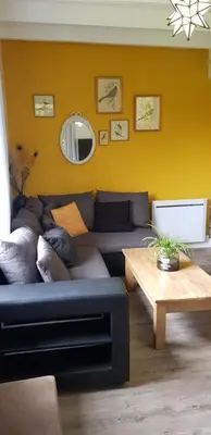 Coin salon dans l'établissement La petite maison