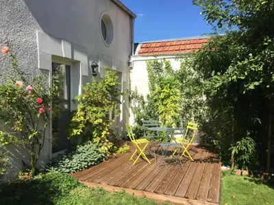 Jardin de l'établissement Les gîtes du Clos Saint-Martin