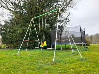Aire de jeux pour enfants de l'établissement Les Ecuries du Château