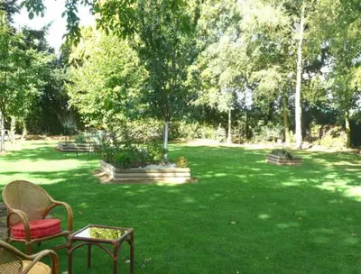 Jardin de l'établissement Chambres d'hôtes La Petite Flambée