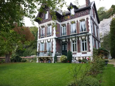 Jardin de l'établissement LA VILLA DES ROCHES