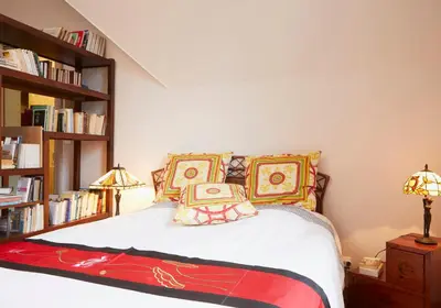 Un ou plusieurs lits dans un hébergement de l'établissement LA VILLA DES ROCHES