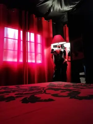 Un ou plusieurs lits dans un hébergement de l'établissement SWEETS-DREAMS-Amiens-Picardie-insolite-balneo-week-end-amoureux