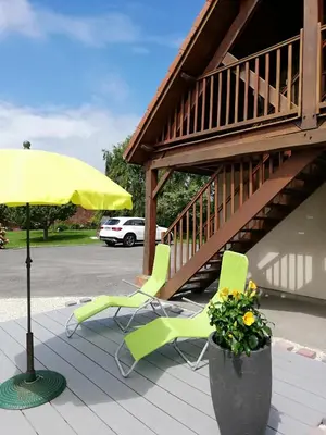 Bâtiment de la maison de vacances