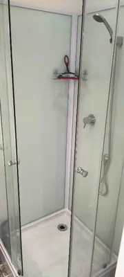 Salle de bains dans l'établissement Le Gite de Lili
