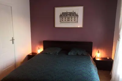 Un ou plusieurs lits dans un hébergement de l'établissement Appartement proche de Paris comme à la maison