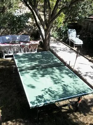 Tennis de table au sein de l'établissement Au Grand Sapin Chambres chez l'habitant ou à proximité