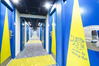 Plan de l'établissement Ibis budget Rouen Petit Quevilly