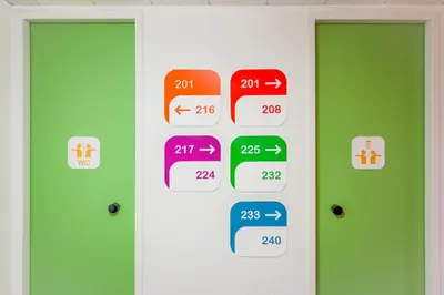 Plan de l'établissement Hotel First Eco Dieppe