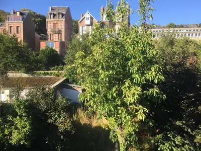 Jardin de l'établissement La belle ecluse du treport
