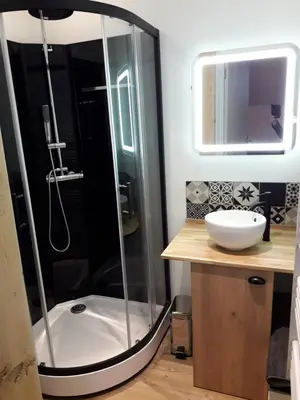 Salle de bains dans l'établissement appartement 1ere étage dans maison individuelle