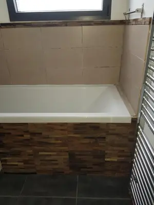 Salle de bains dans l'établissement Escapade Amiens