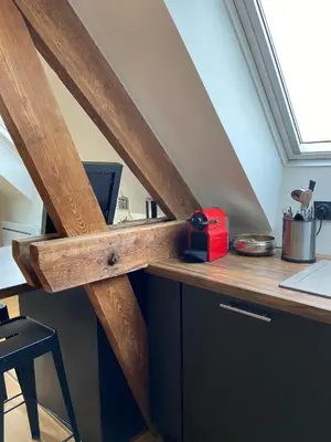 Plateau bouilloire dans l'établissement 