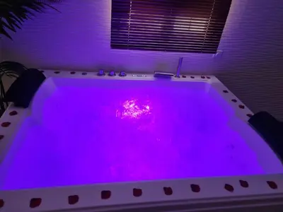Plan de l'établissement Escapade en amoureux loft de charme jacuzzi et jardin privé proche Paris