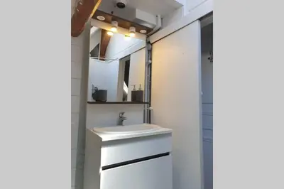 Cuisine ou kitchenette dans l'établissement Le 61 - hyper centre - WIFI