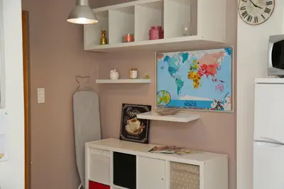 Cuisine ou kitchenette dans l'établissement Superbe appartement tout confort 