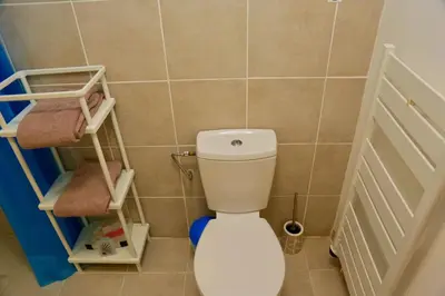 Salle de bains dans l'établissement Superbe appartement tout confort 