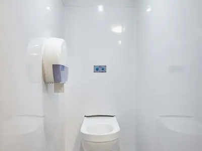 Salle de bains dans l'établissement hotelF1 Rouen Zénith Parc Expo