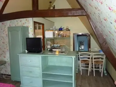 Télévision ou salle de divertissement dans l'établissement la ferme des granges
