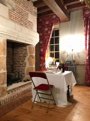 Plan de l'établissement Domaine de L'orangerie du château de Motteville chambres d'hotes